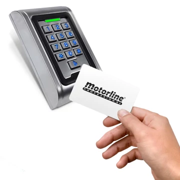 Motorline Professional TEC100 RFID-kártya olvasó és kódtasztatúra