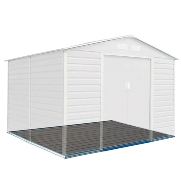 WPC burkolat fém kerti tárolóhoz<br>277 x 191 cm