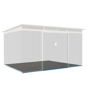 WPC burkolat fém kerti tárolóhoz<br>340 x 269 cm