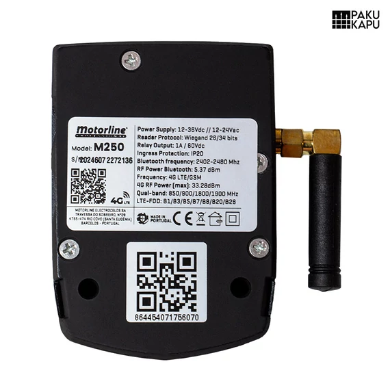 Motorline Professional M250 Wi-fi GSM kapunyitó modul SIM kártyával