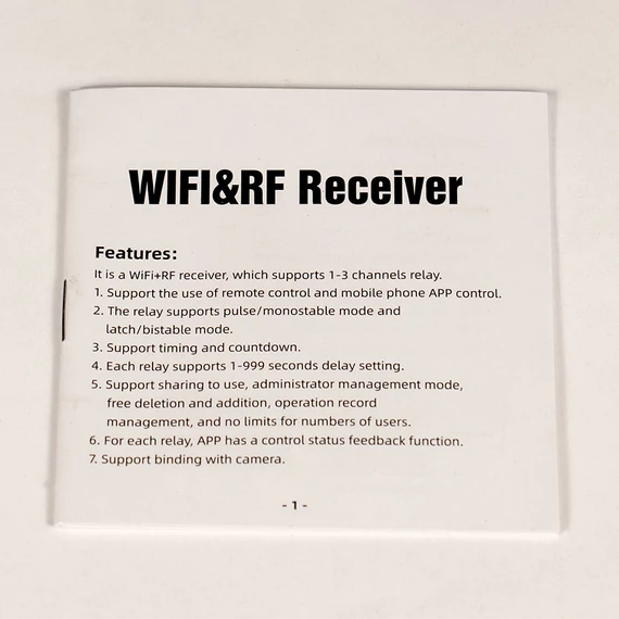 WIFI RF receiver