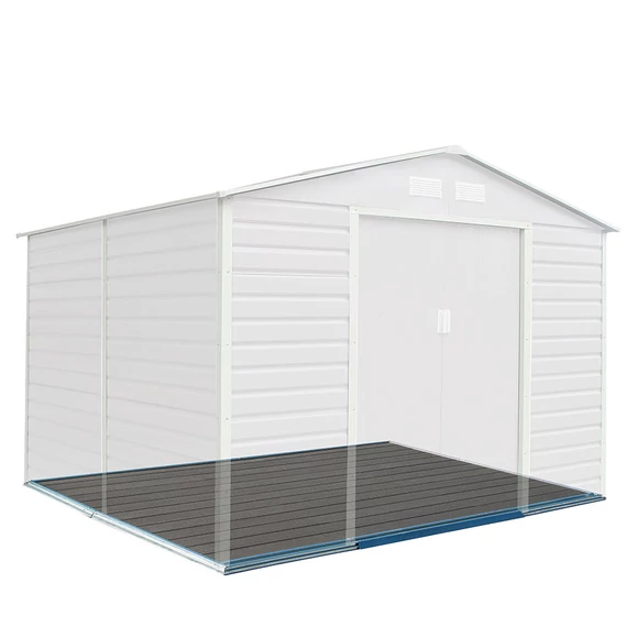 WPC burkolat fém kerti tárolóhoz<br>277 x 319 cm