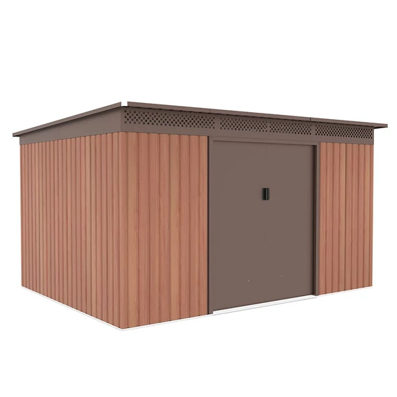 Fém kerti tároló<br>340 x 269 cm