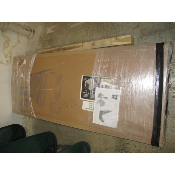 G21 GAH 706 - 277 x 255 cm-es kerti fém ház, szürke - sérült csomagolás