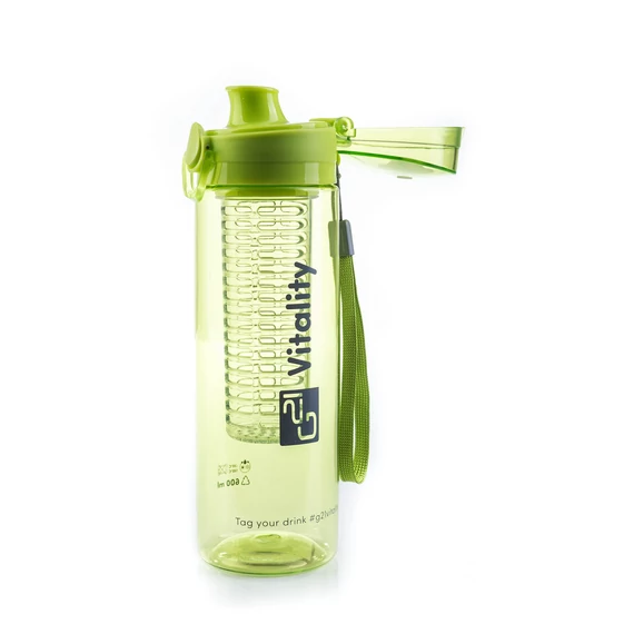 G21 smoothie/juice palack, 600 ml, zöld