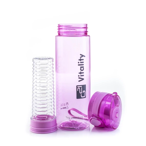 G21 smoothie/juice palack, 600 ml, lila