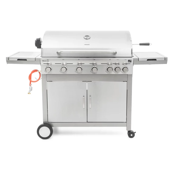 G21 Mexico BBQ Premium line gázgrill, 7 égőfej + ajándék nyomáscsökkentő - sérült csomagolás
