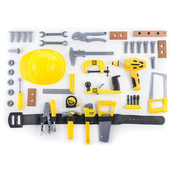 G21 játék - DELUXE TOOLS gyerek szerszám, 44 elem