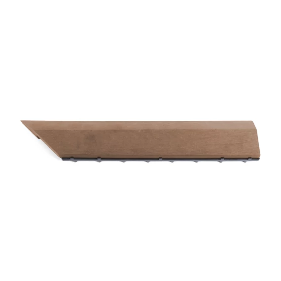 G21 Cseresznye átvezető profil a WPC burkolócsempékhez, 38,5 x 7,5 cm sarok (jobb)