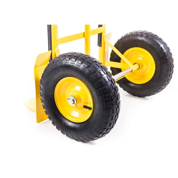 G21 Profi molnárkocsi, 300 kg, felfújható kerekek, sárga