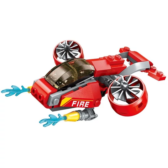 Qman Savior Fv 1410 építőkocka, 8 az 1-ben készlet