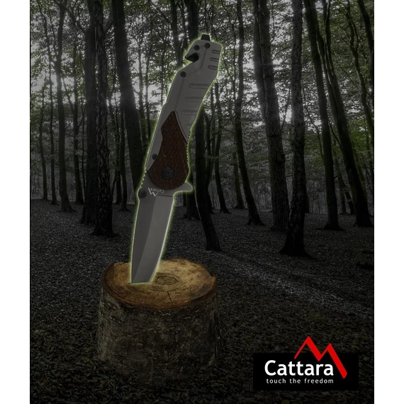 Cattara WOOD zsebkés / bicska, 21 cm