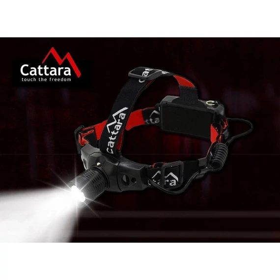 Cattara 180 lm ZOOM LED fejlámpa
