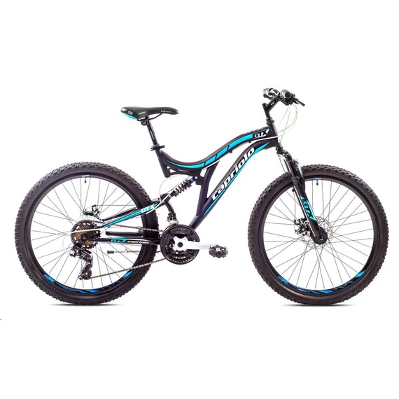 Capriolo GTX 260 26"/21HT rugós kerékpár, fekete-kék