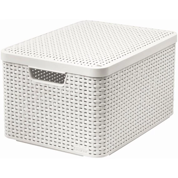 Box Curver Style L 30L tetővel, fehér