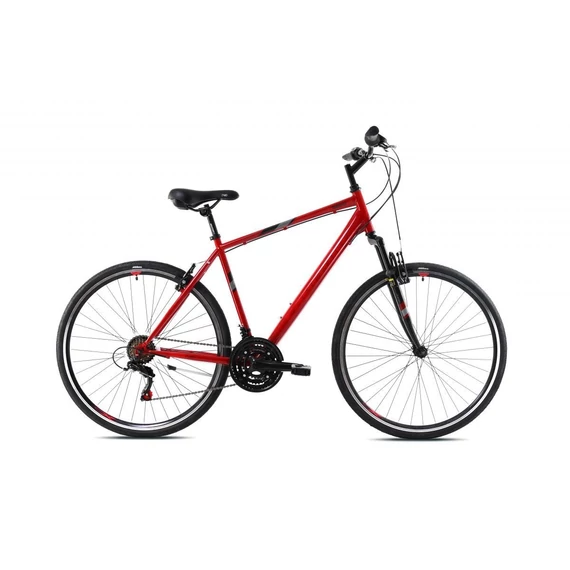 Capriolo SUNRISE MAN 20" trekking kerékpár, bordó és piros