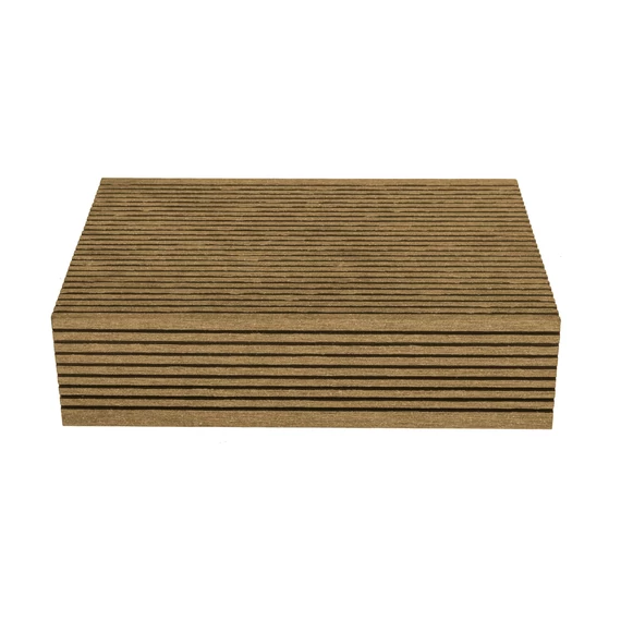 G21 elzáró kültéri burkolólap, 2,5 x 14 x 400 cm, Cumaru WPC anyag