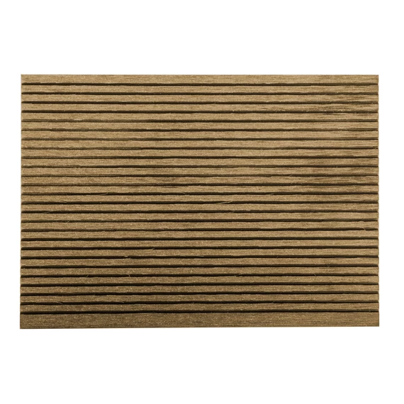 G21 elzáró kültéri burkolólap, 2,5 x 14 x 400 cm, Cumaru WPC anyag