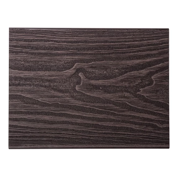 G21 kültéri burkolólap 2,5 x 14,8 x 400 cm, Dark Wood, WPC