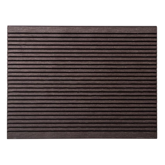 G21 kültéri burkolólap 2,5 x 14,8 x 400 cm, Dark Wood, WPC
