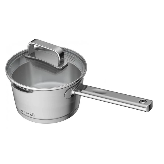 G21 Gourmet Magic edénykészlet szűrővel, 13 darabos, rozsdamentes acél