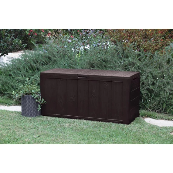 Keter Sherwood 270L kerti doboz, barna