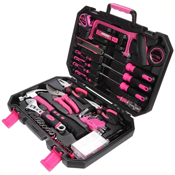 Sixtol HOME PINK 128 szerszámkészlet