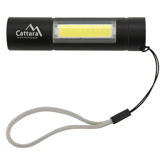 Cattara zseblámpa LED 120lm tölthető