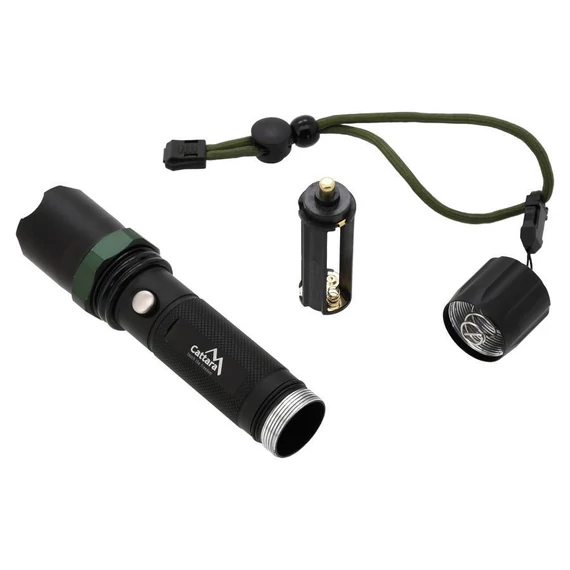 Cattara zseblámpa LED 150lm ZOOM 3 funkció