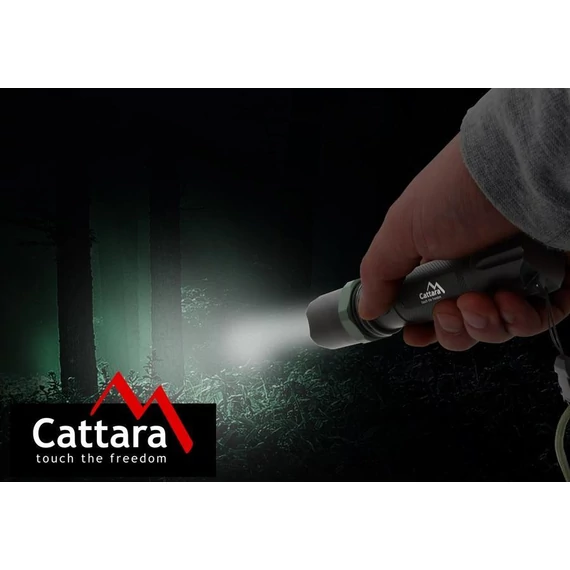 Cattara zseblámpa LED 150lm ZOOM 3 funkció