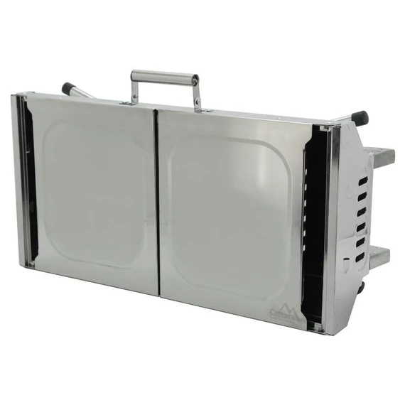 Cattara IGRANE faszenes grill 30 x 60 cm összecsukható