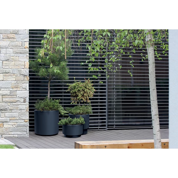 Prosperplast HEOS kaspó antracit 39 cm