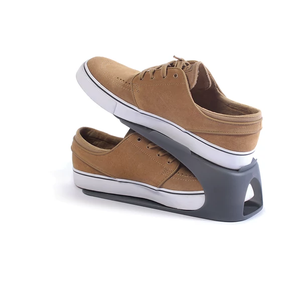 Prosperplast cipőrendező készlet, 38-45 méret antracit, 4 db