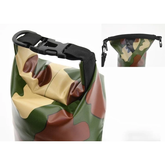 Cattara DRY BAG csónaktáska 3 L terepmintás