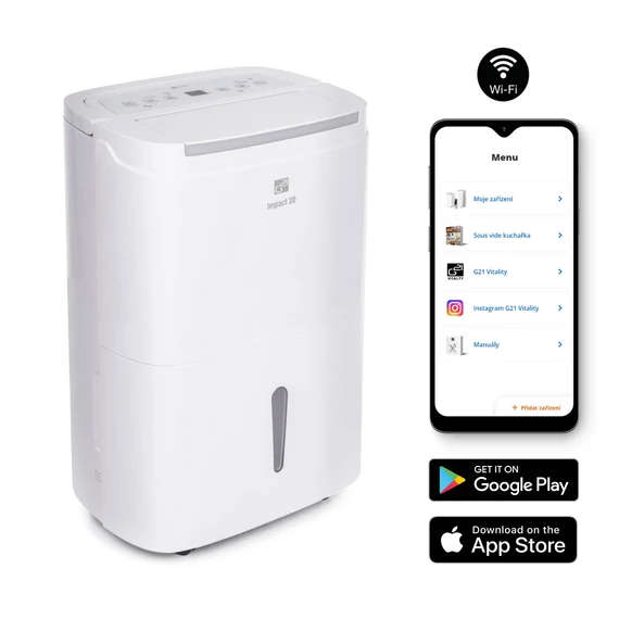 G21 Impact 20 párátlanító, 20l/24óra kapacitás, WiFi - használt