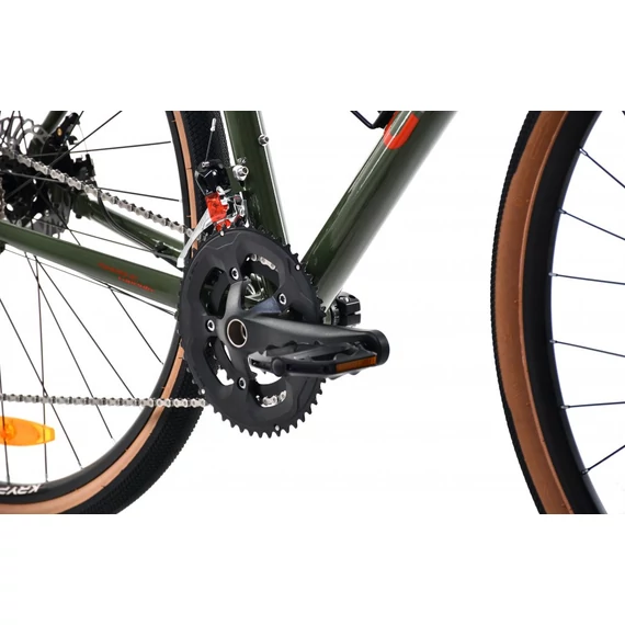 Capriolo G 9.6 gravel kerékpár zöld, 49 váz