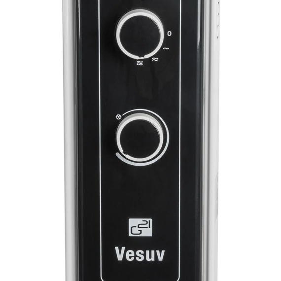 G21 Vesuv olajradiátor fehér, 9 elem, 2000 W
