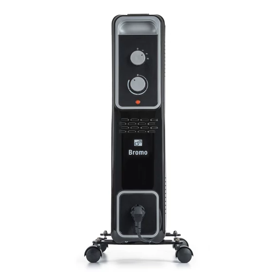 G21 Bromo olajradiátor fekete, 11 elem, 2500 W