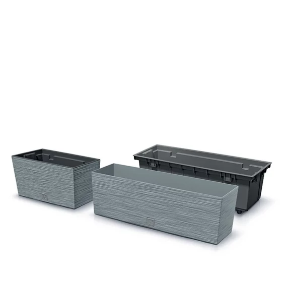 Virágcserép Prosperplast FURU CASE 58cm betonból