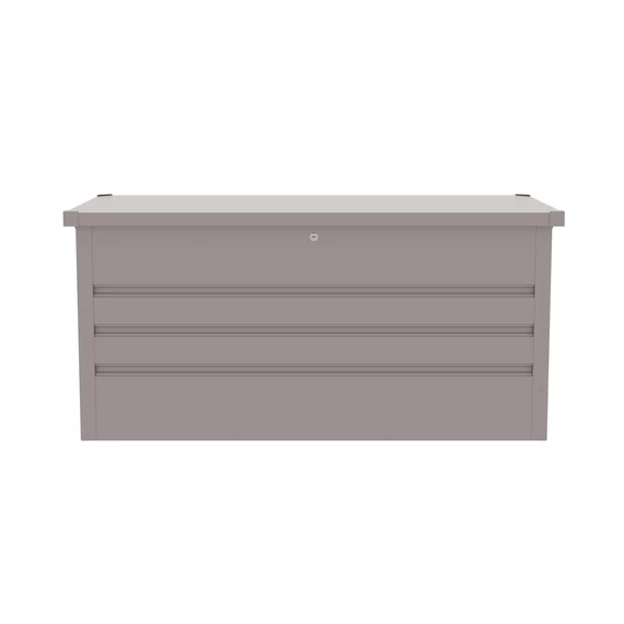 Kerti láda G21 Denver 400 L, szürke fém