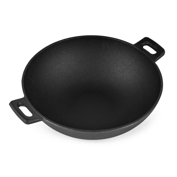G21 Grillező szerszámok G21 wok grill serpenyő, öntöttvas