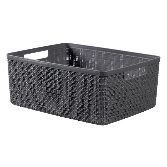 Curver Jute M doboz 12L szürke