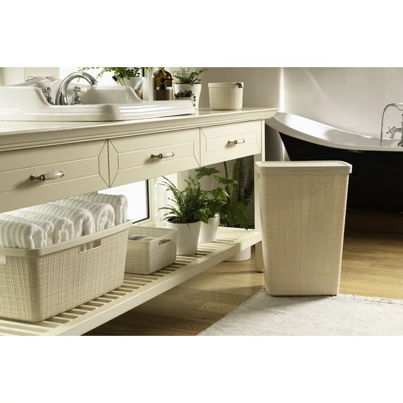 Curver Jute doboz kerek 2L bézs