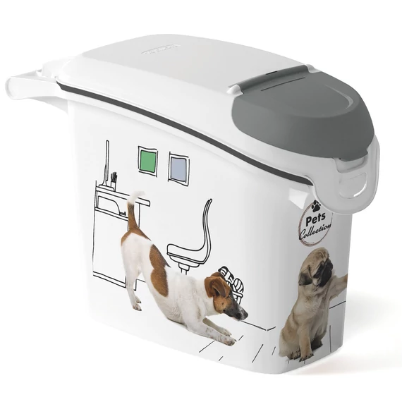 Curver Dogs állateledel tároló tartály , 6kg / 15 l