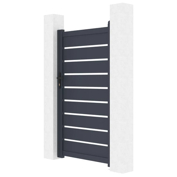 Kapu G21 Reno 100x176 cm jobb, antracit