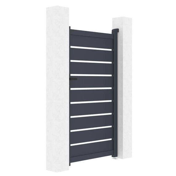 Kapu G21 Reno 100x176 cm jobb, antracit