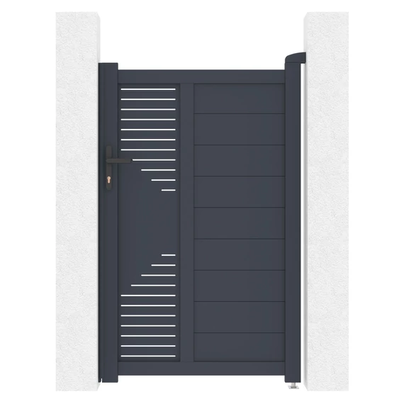 Kapu G21 Marion 100x158 cm jobbra, antracit