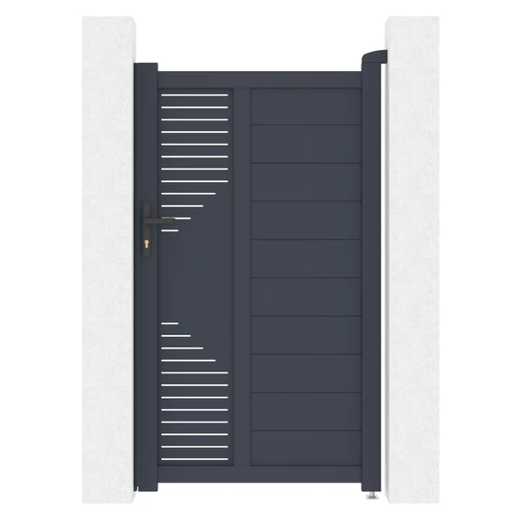 Kapu G21 Marion 100x173 cm jobbra, antracit
