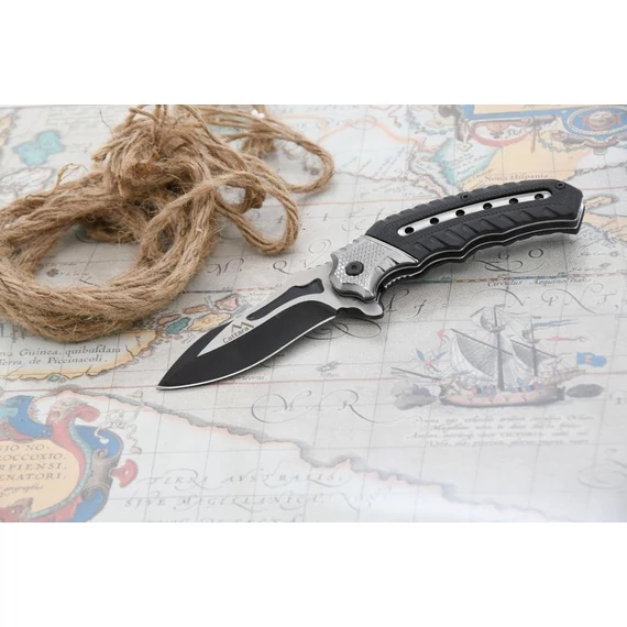 Cattara COBRA összecsukható kés (bicska) 20 cm, ezüst-fekete