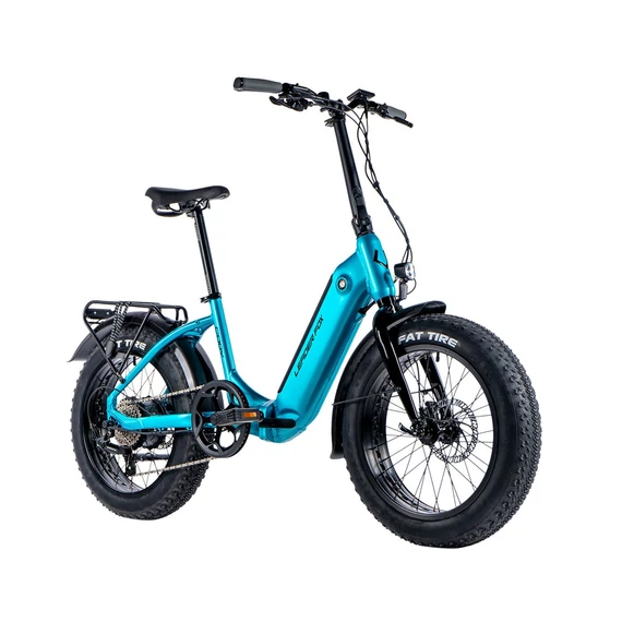 Leader Fox CODY FAT BIKE,20" M:2024-1elektromos kerékpár, türkizkék